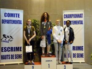 Podium Epée D M17