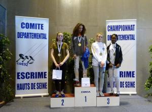Podium Epée D M17 