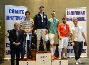 Podium Epée H Senior