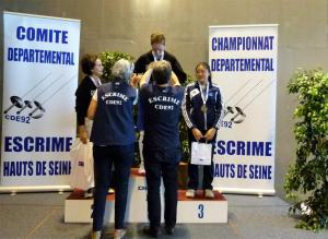 Podium Fleuret D M17