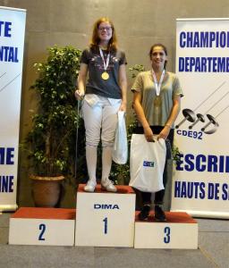 Podium Fleuret D M20