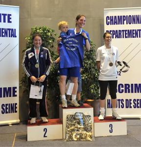 Podium Fleuret D senior 