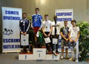 Podium Fleuret H M17