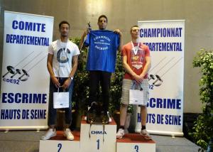 Podium Fleuret H senior