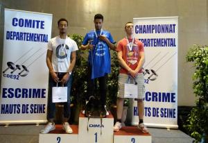 Podium Fleuret H senior 