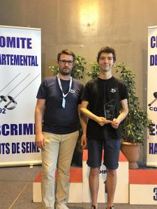 Trophée Meilleur arbitre Fleuret Henry 